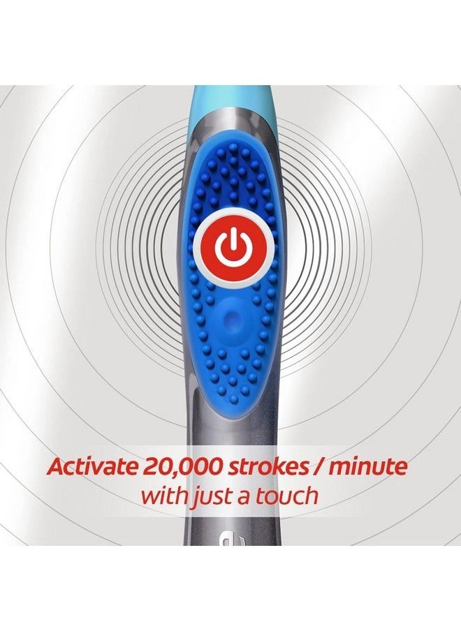 360 Vibrate Deep Clean - 2 Pack AAA Battery Operated