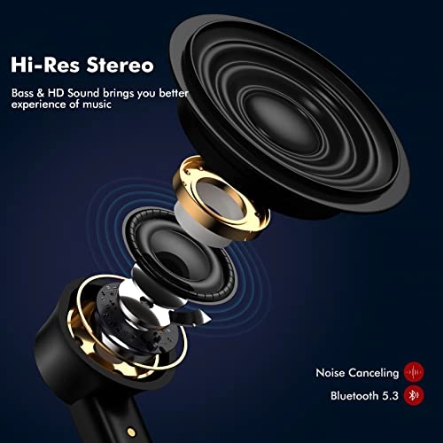 Bluetooth 5.3 Headphones Wireless Earbud
