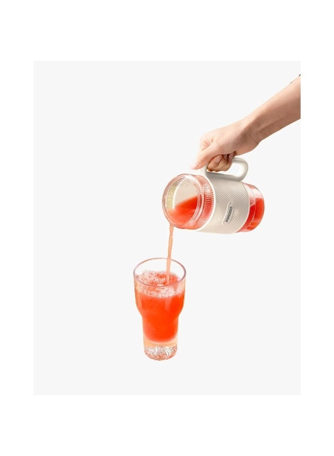 Lifestyle Portable Dual-Cup Smoothie Blender - 80W