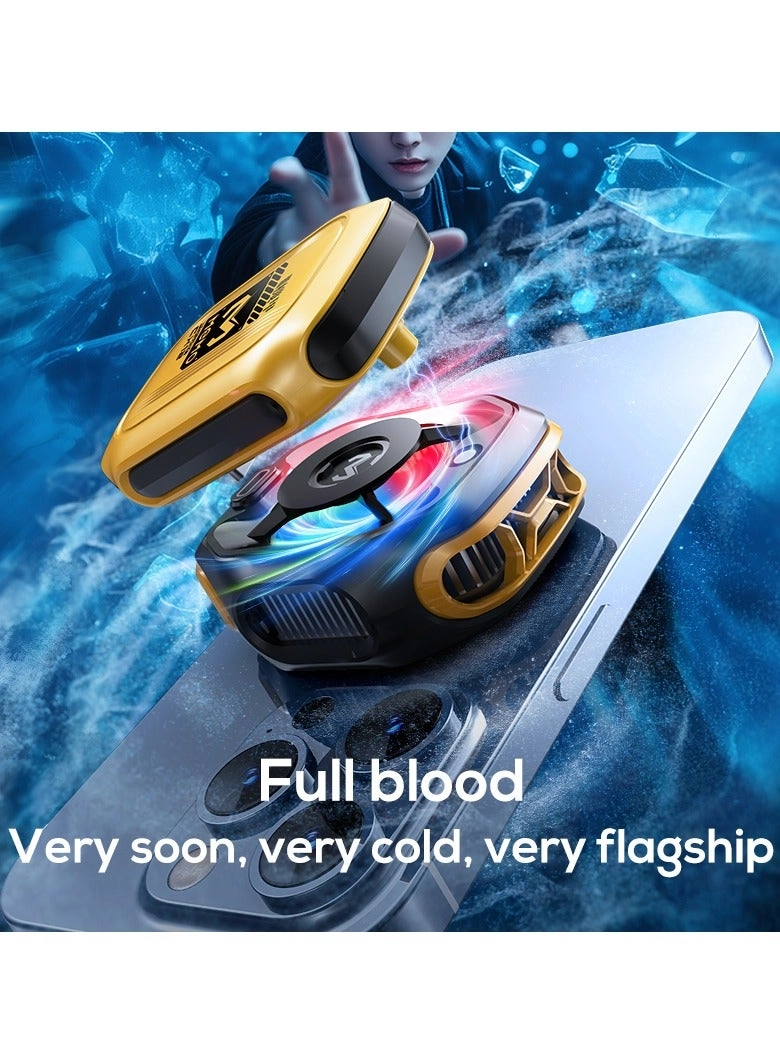 Mobile Phone Cooler - Game Fan PUBG Designed for iPhone 12/13 Semiconductor Heatsink