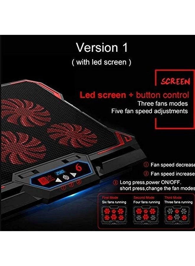 Gaming Laptop Cooling Pad - 6 piece(s) 17.3 inch