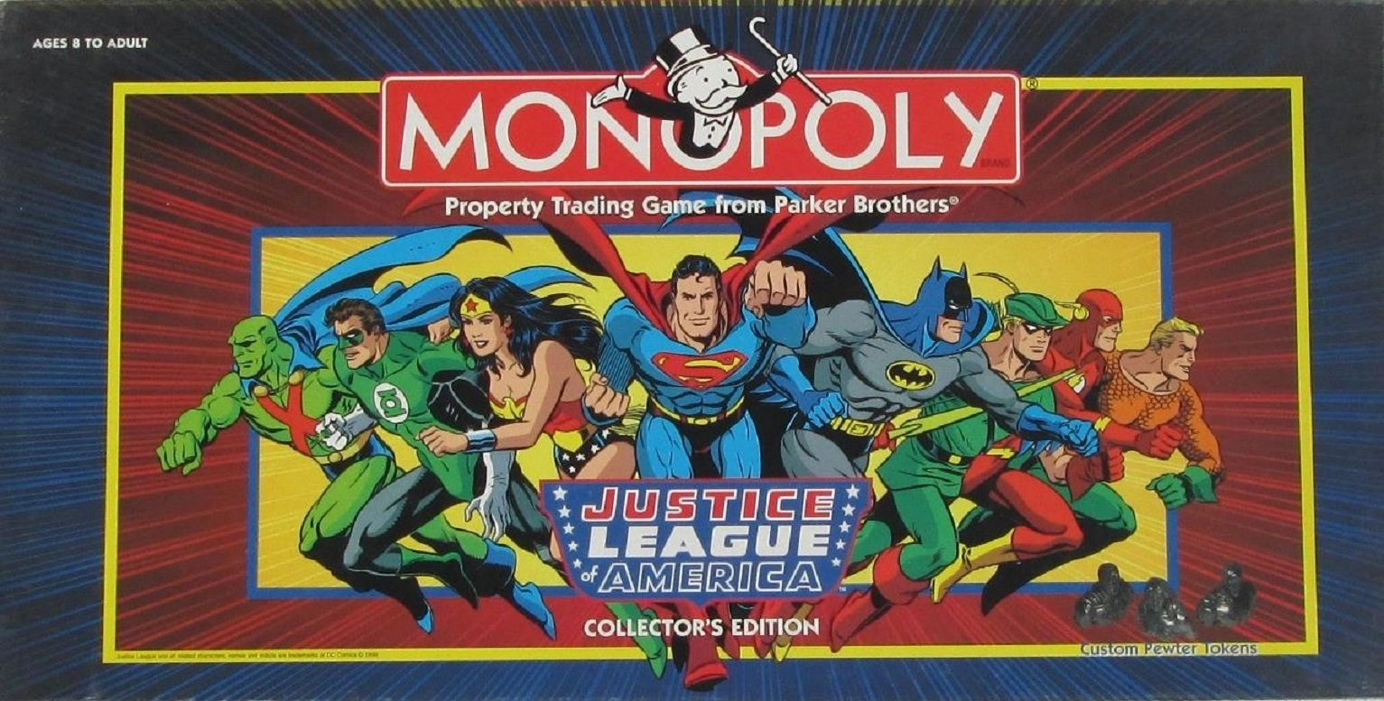 USAopoly Monopoly: Justice League of America Collector's Edition