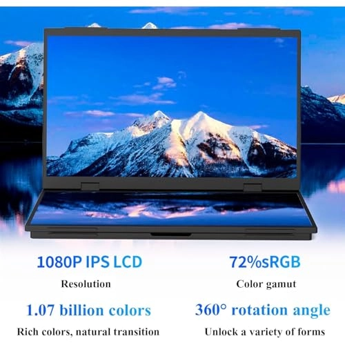 qy0250001285 Dual Portable Monitor - 15.6" 1920x1080