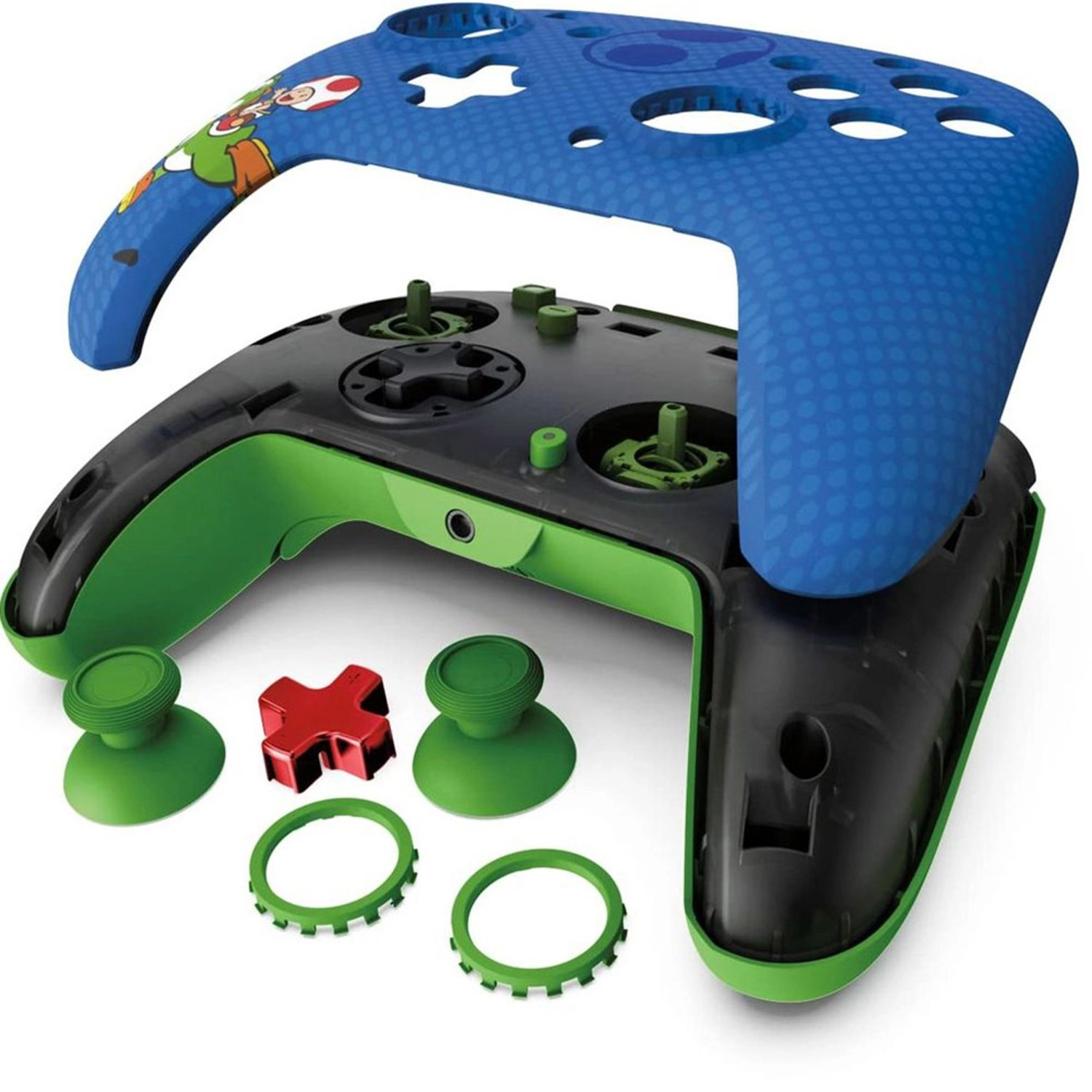 Nintendo Switch Rematch Wired Controller Toad riding Yoshi 