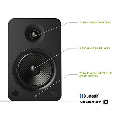 YU6 - Powered Bookshelf Bluetooth Phono Preamp