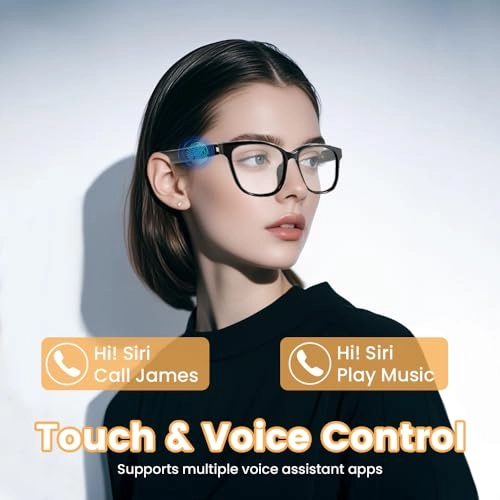 smart glasses - Gray Bluetooth Voice Call