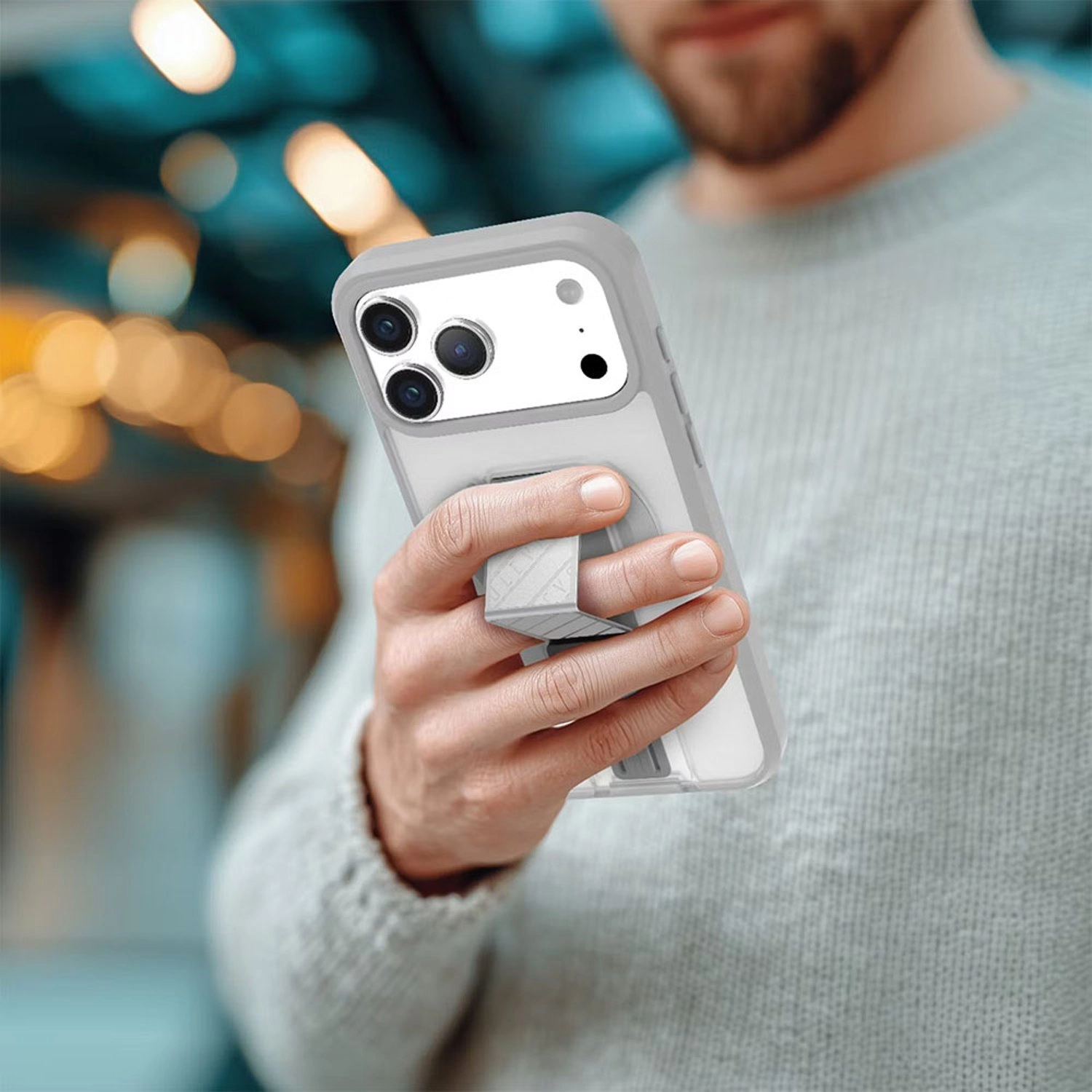 Morphix Cuero Gripstand Case for iPhone 17 Pro