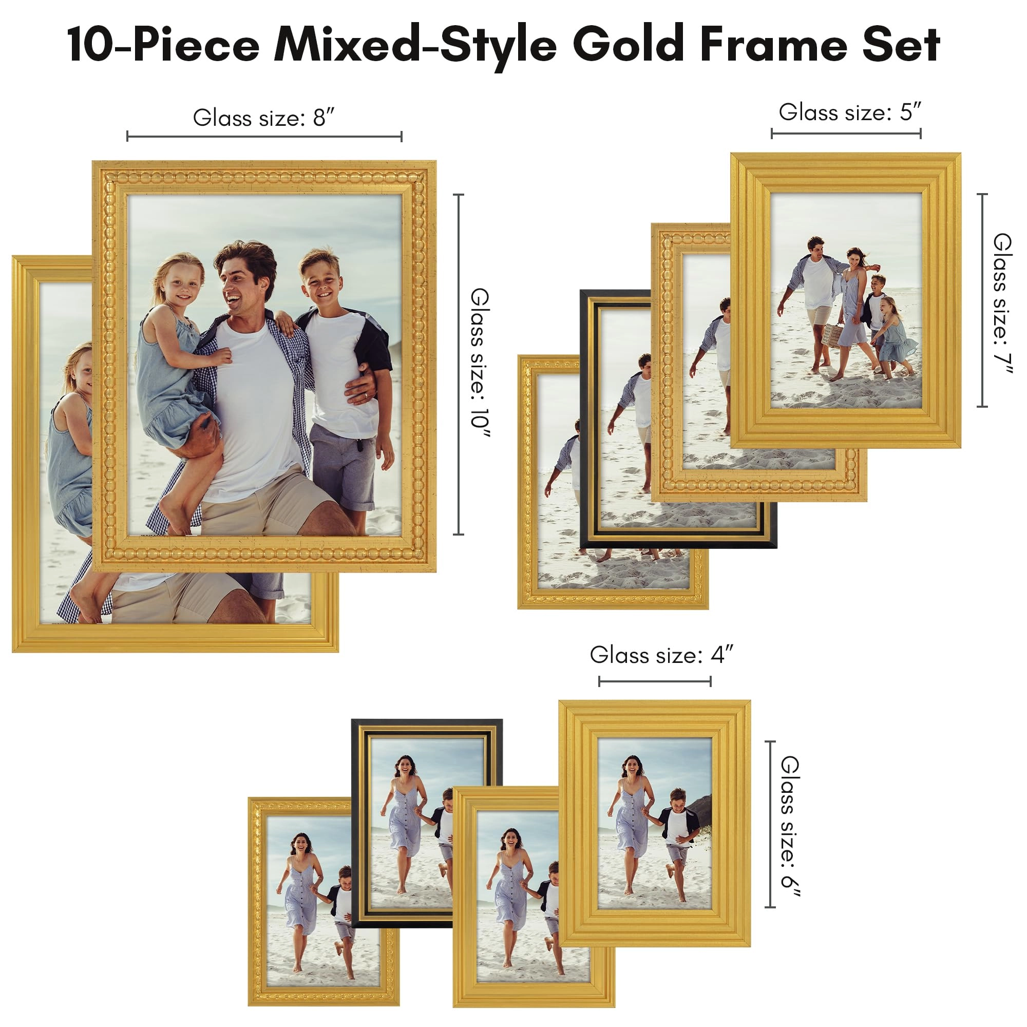 Set of 10 Picture Frames