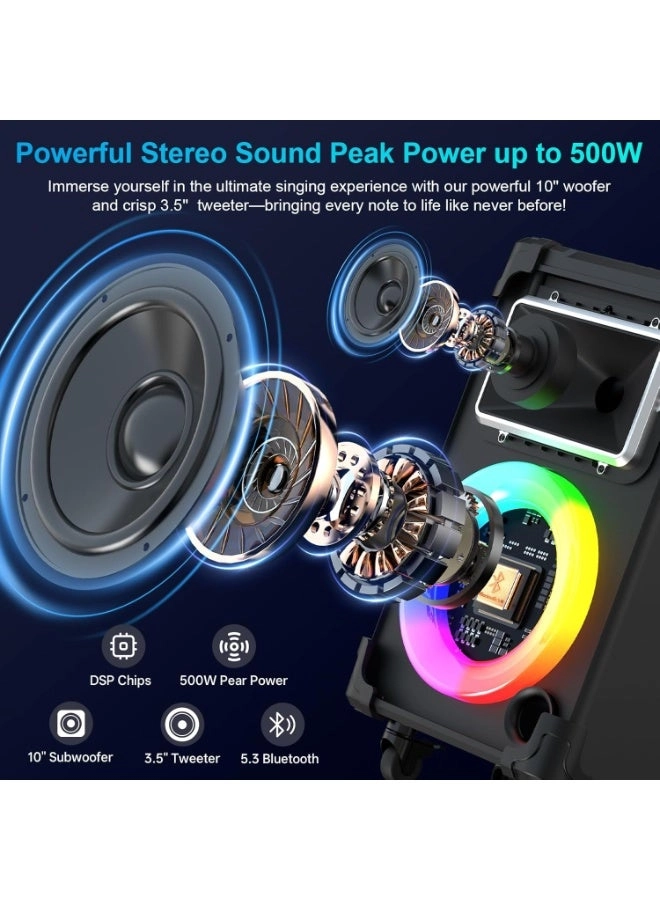 Karaoke machine - 2 wireless microphone