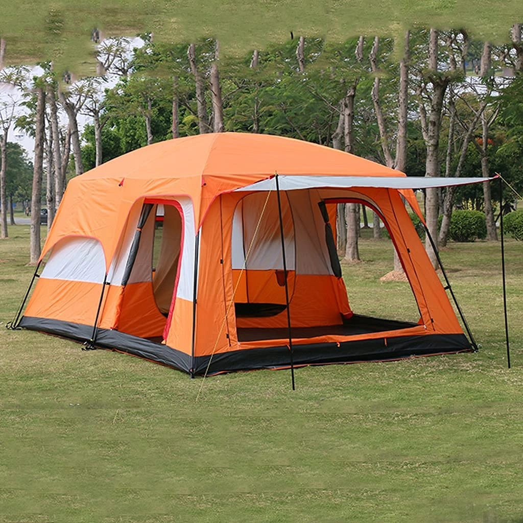 FTLOHQF Family Tent - 2 Bedroom 4-6 Person