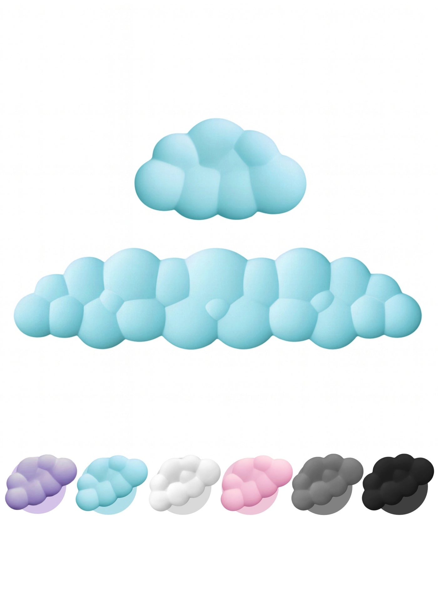 ARX Technology Keyboard Wrist Rest - Memory Foam + Mouse Wrist Rest - Non-slip PU leather base