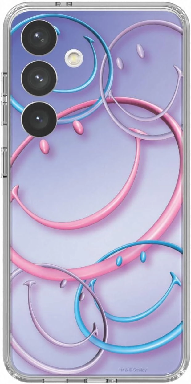 S24 Smiley Ring Plate - Purple