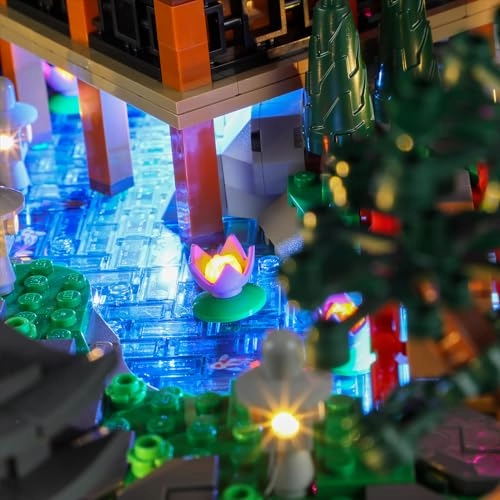 LED Lighting kit - for LEGO Tranquil Garden 10315 Upgraded Version