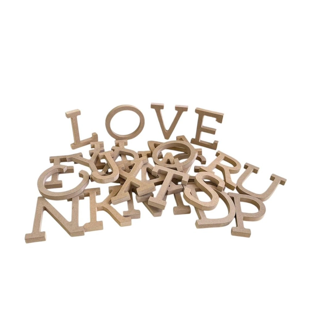 Standing Upper Case Letters - Suitable for 4 years and above 26 Pcs