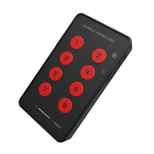 USB Programmable Keypad - 8 Multifunction Keys 100x55x15mm 350mAh Battery