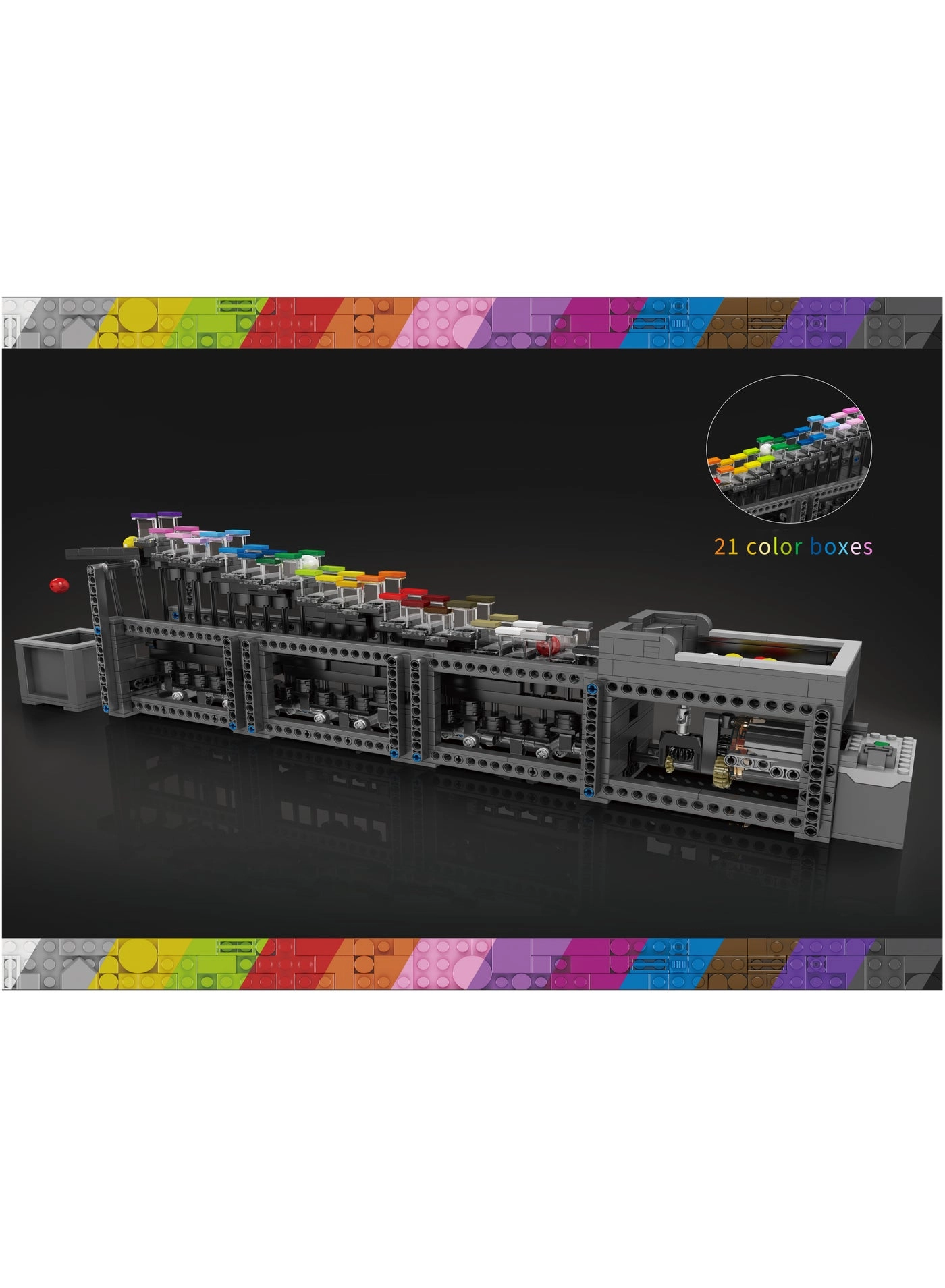 GBC assembly line device - Construction