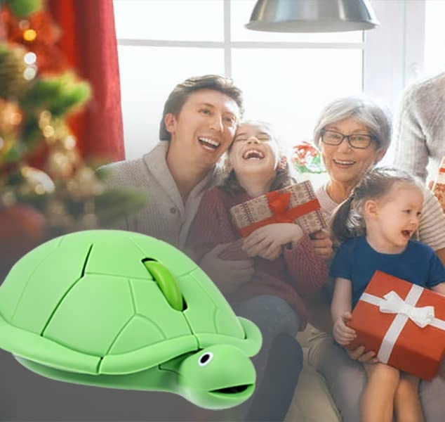 Cute Turtle Shape Mouse - USB
