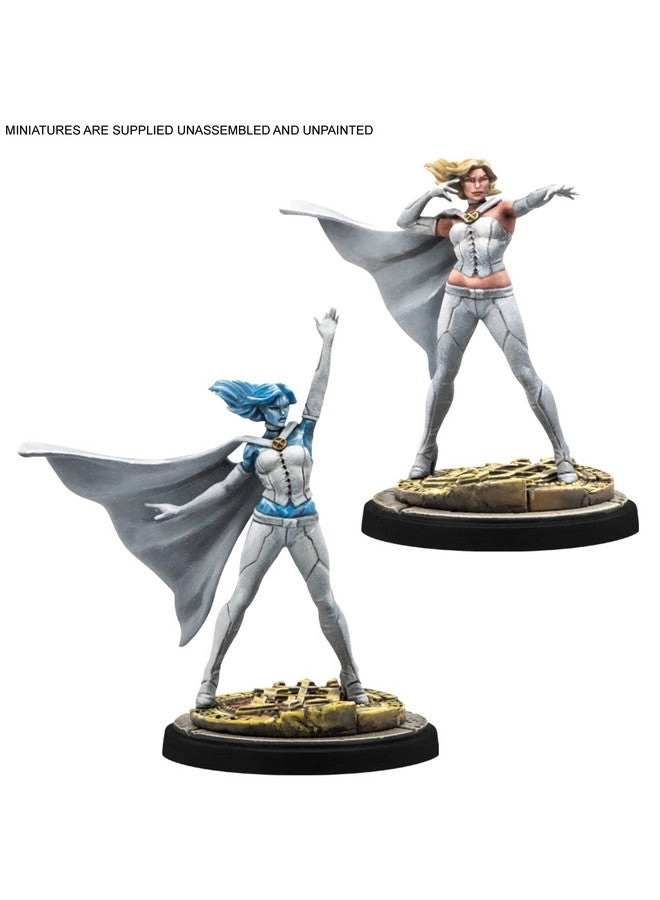 Marvel: Crisis Protocol: Emma Frost and Psylocke Character Pack - Tabletop Superhero Game