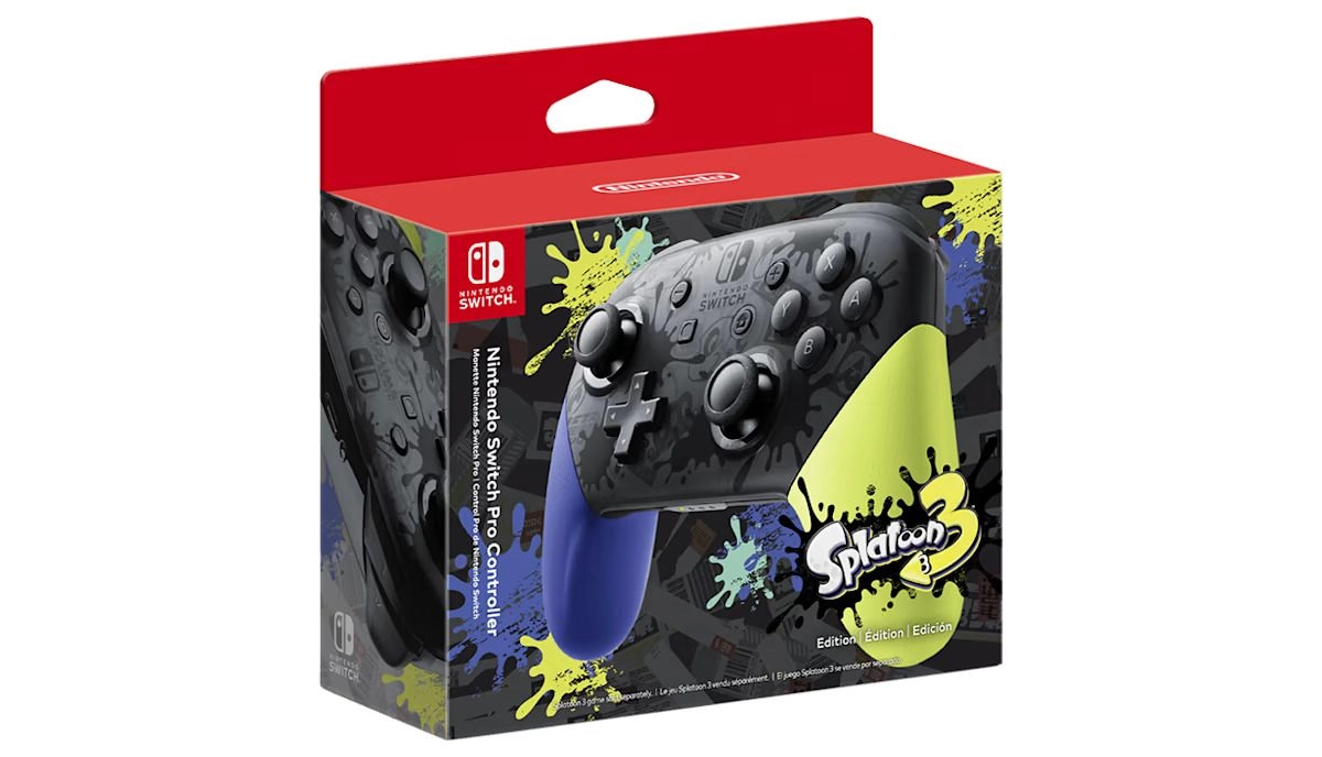 Nintendo Switch Pro Controller Splatoon 3 Edition