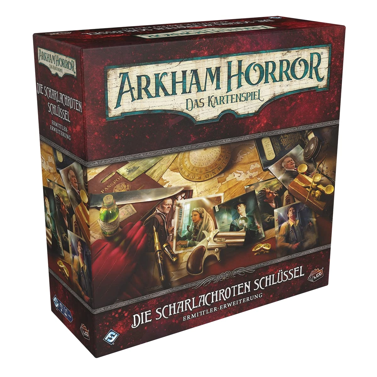 Fantasy Flight Games Arkham Horror: LCG - The Scarlet Keys - Investigator Expansion Card Game (German)