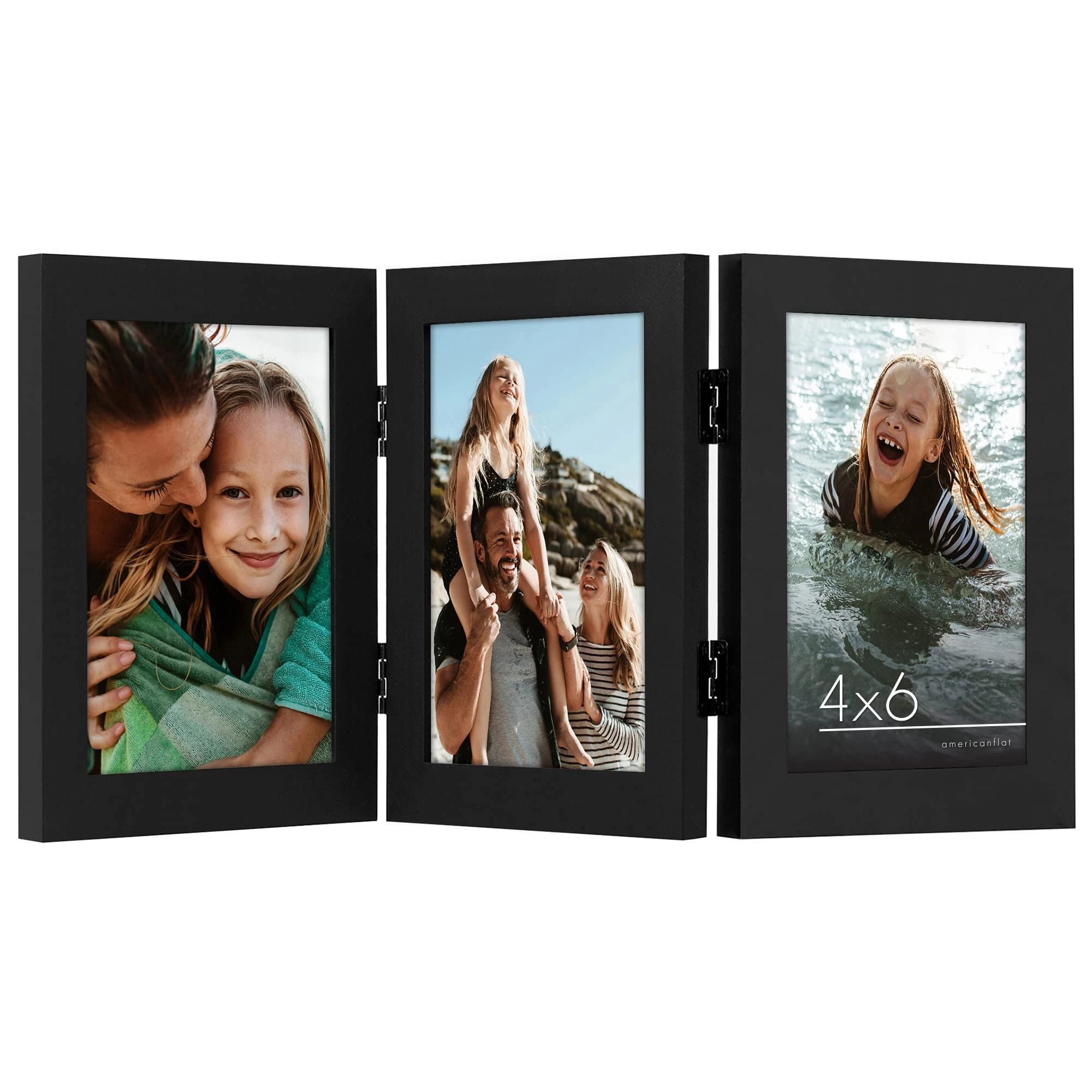 Americanflat Hinged Picture Frame - 4x6 3