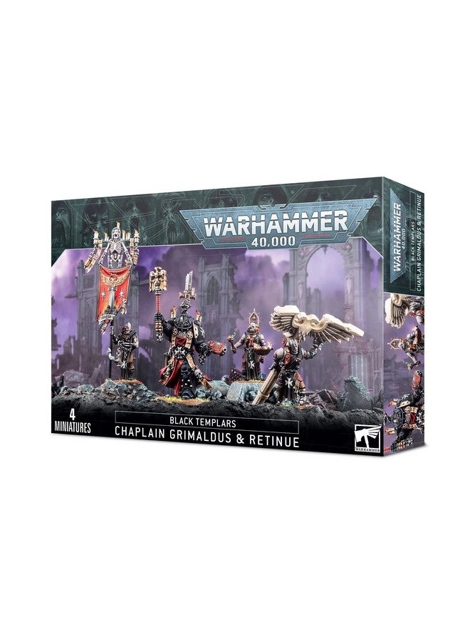 Games Workshop Warhammer 40,000 - Black Templars: Grimaldus & Retinue