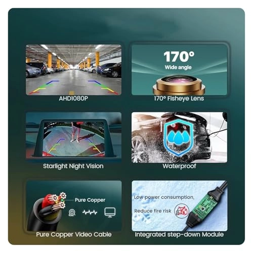 HD Reversing Camera - Night vision Wired 1280 x 720