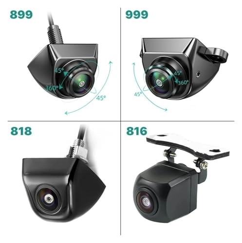 Wide View Vehicle Back up Camera - Night Vision Wire 1920x1080P