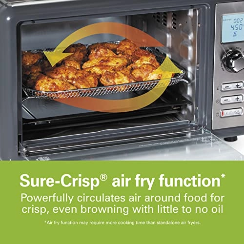 Air Fryer Countertop Toaster Oven - XL 1800 watts Grey