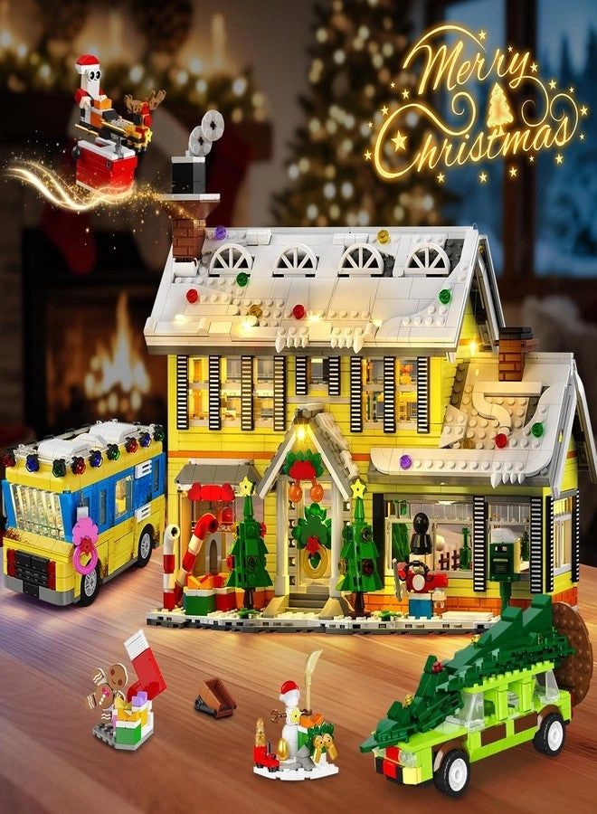 Gingerbread House Village Building Set - 1993 pcs