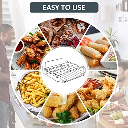 Air Fryer Accessories - Stainless steel silicone 6PCS