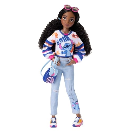 Stitch Fashion Doll - Dark Hair 13 Points of Articulation Two Outfits Ages 6+