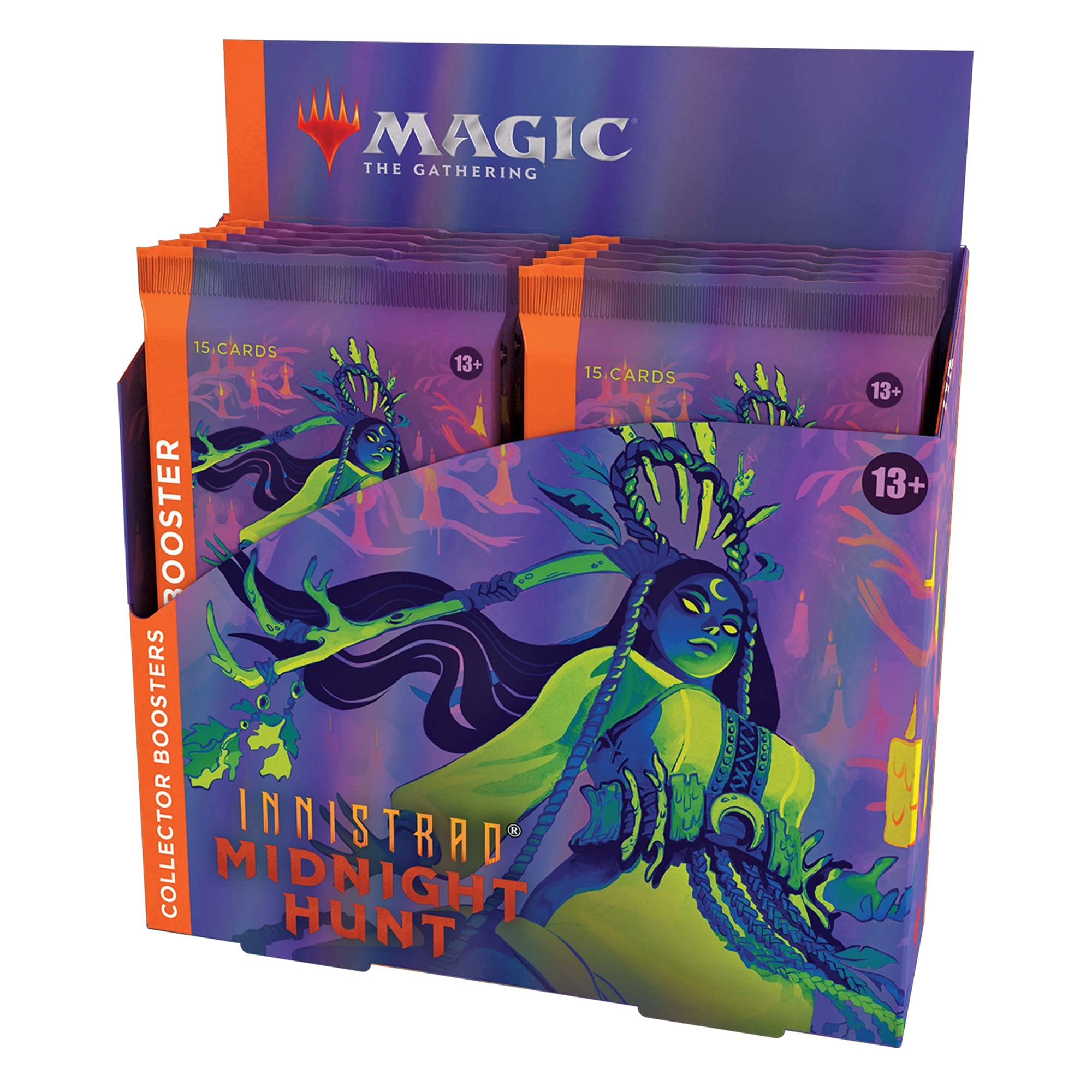 Magic: the Gathering Innistrad: Midnight Hunt Collector Booster Box - 12 Packs