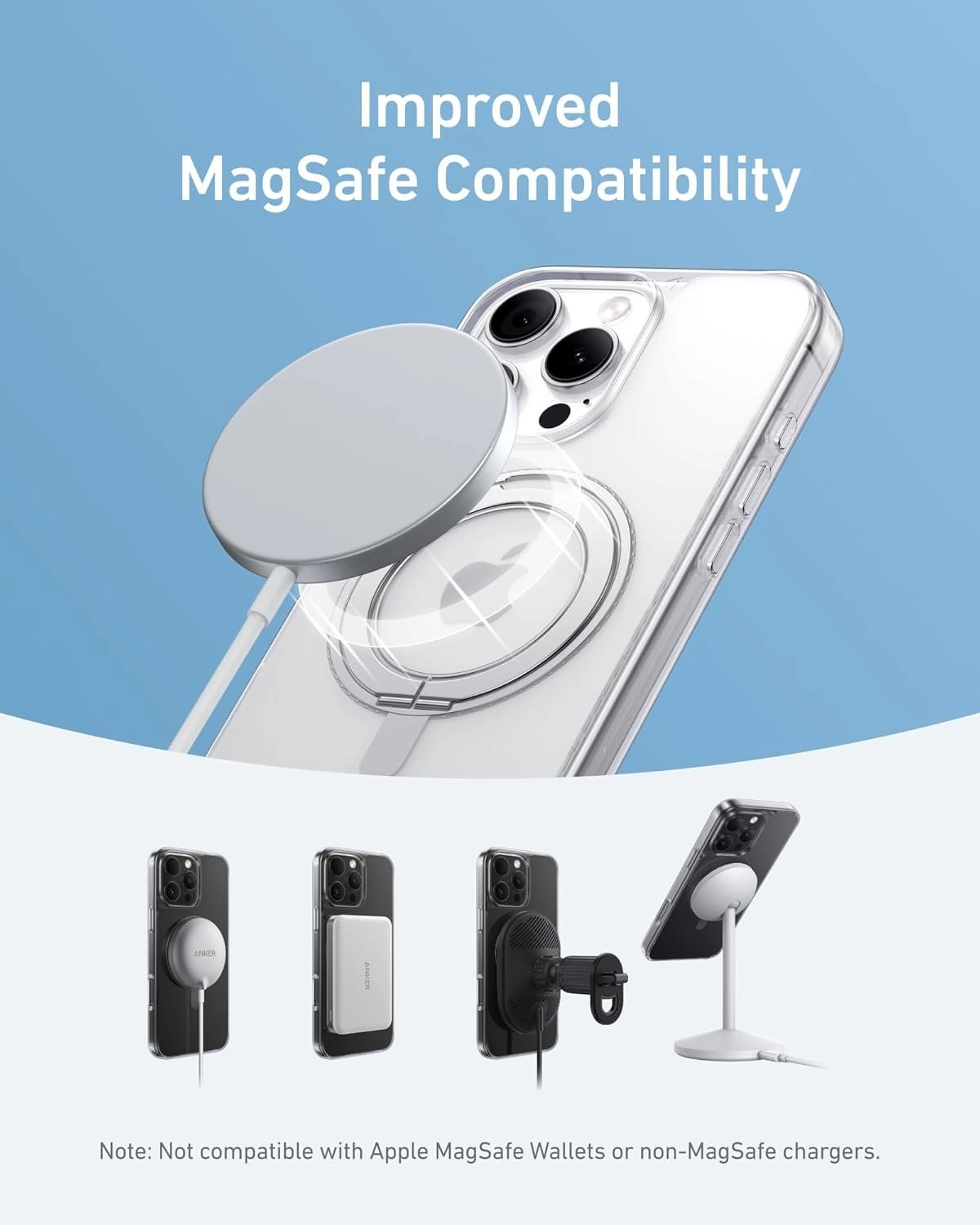 MagGo Magnetic Case - TPU for Iph 16Promax