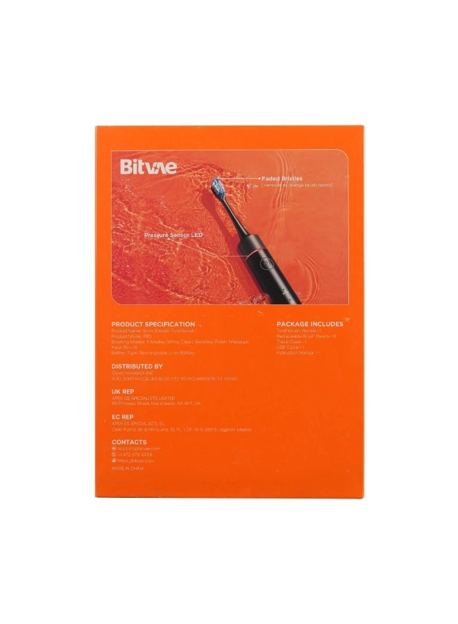 D2 - 40000 movements per minute 8 Replacement Heads 5 Modes