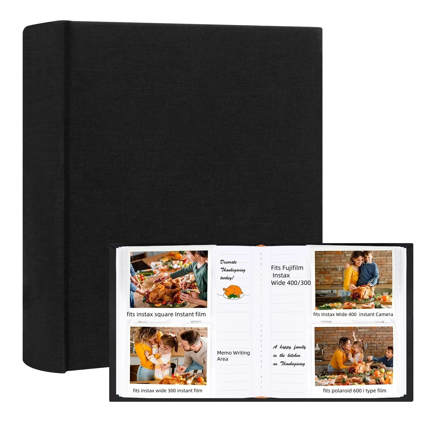 Ruibytree Wide photo book - 1.0 Count 3.5 x 4.25 inch