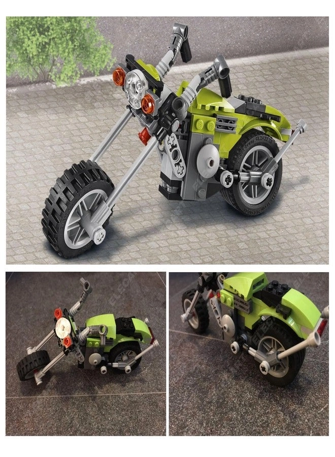 3-in-1 Harley Cruiser - 129 pcs