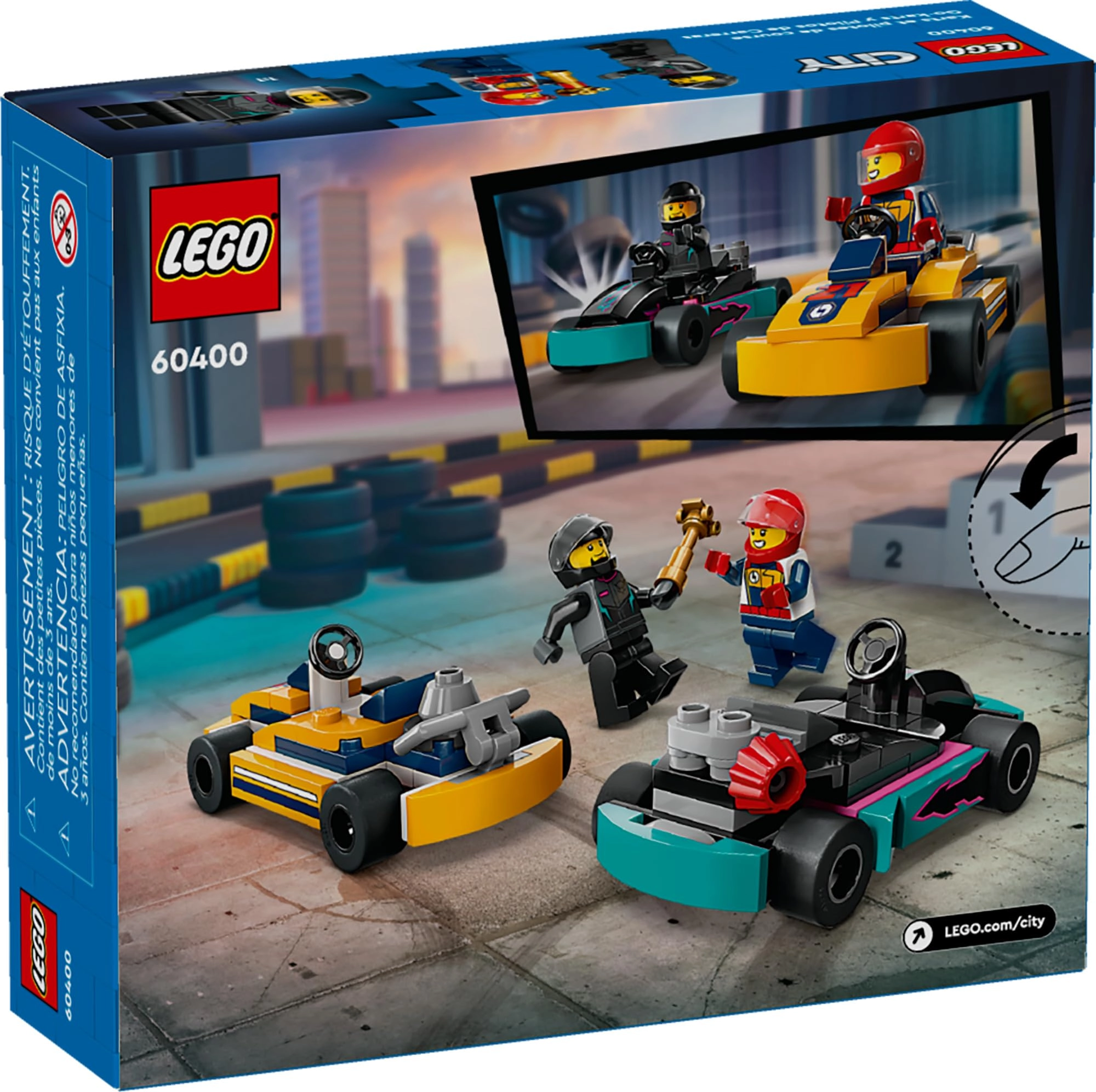 LEGO City Go-Karts and Race Drivers (60400)