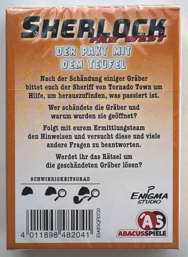 Sherlock Far West: The Pact with the Devil - Card Game (German)