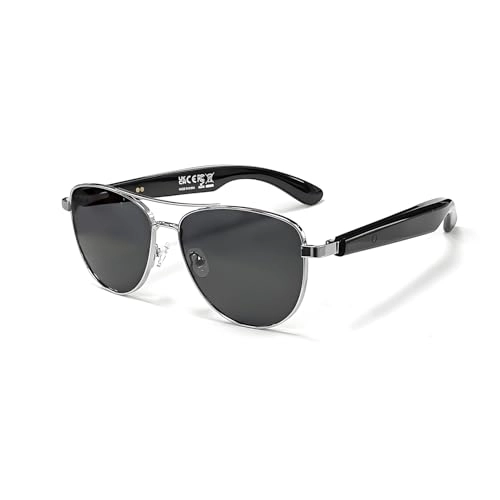 AI Smart Glasses - Bluetooth 5.4 Real-Time Translation Anti-Blue Light Lenses
