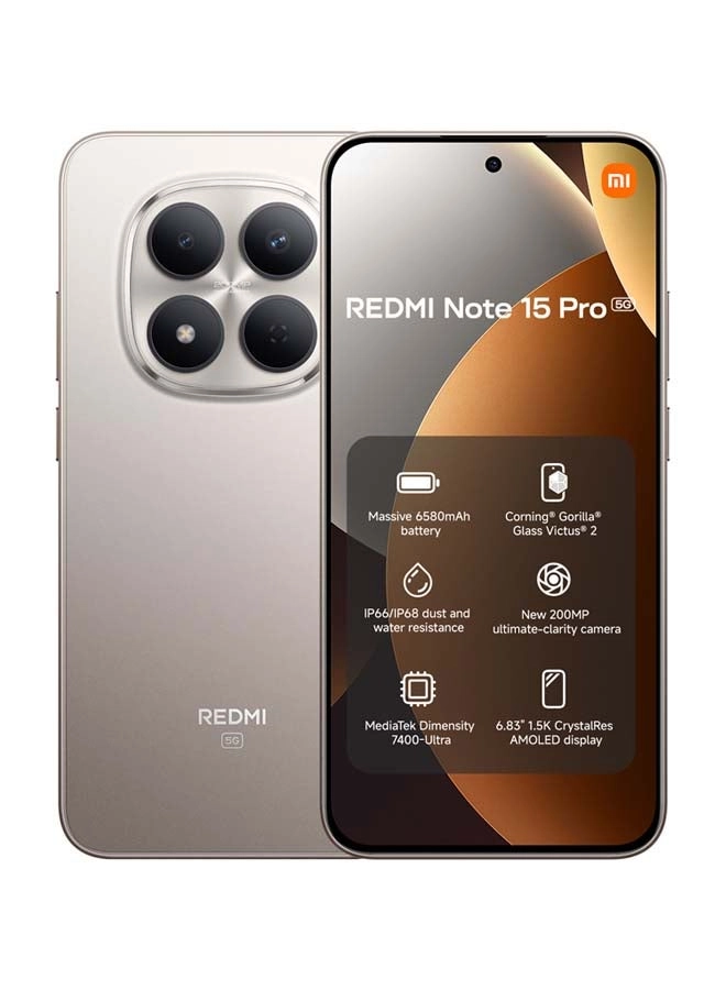 Note 15 Pro - 8GB 256GB