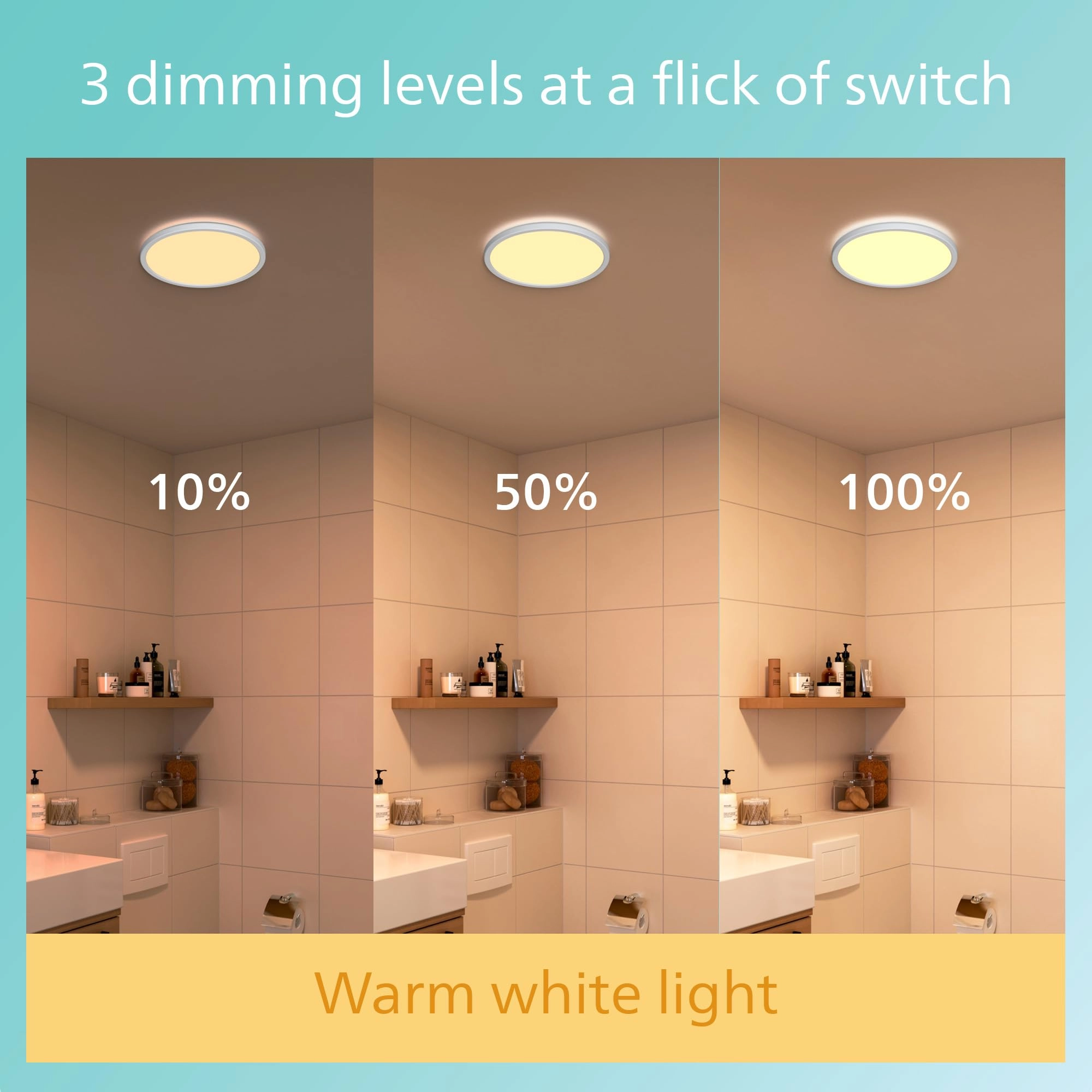 LED Superslim SceneSwitch - 2700K Dimmable