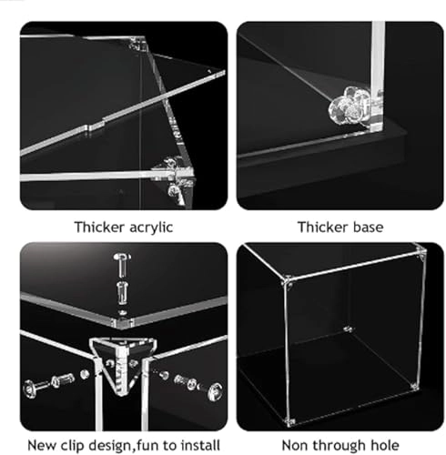Acrylic Display Case - 45 x 40 x 48 cm 2mm