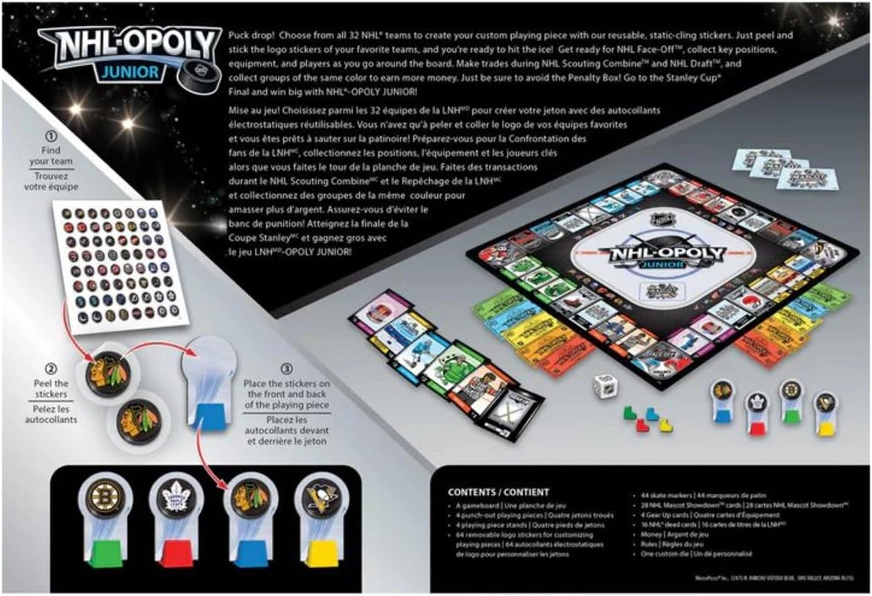 NHL Opoly Junior
