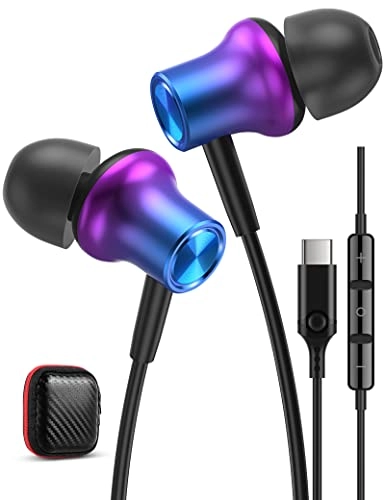USB C Headphones Wired Earbud