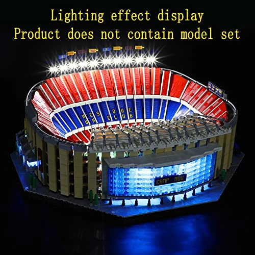 LED Lighting Kit for LEGO Creator Camp NOU FC Barcelona 10284