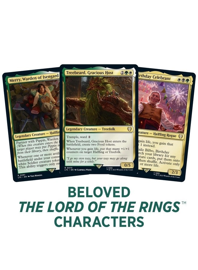 The Lord of The Rings: Tales of Middle-Earth Commander Deck 2 + Collector Booster Sample Pack