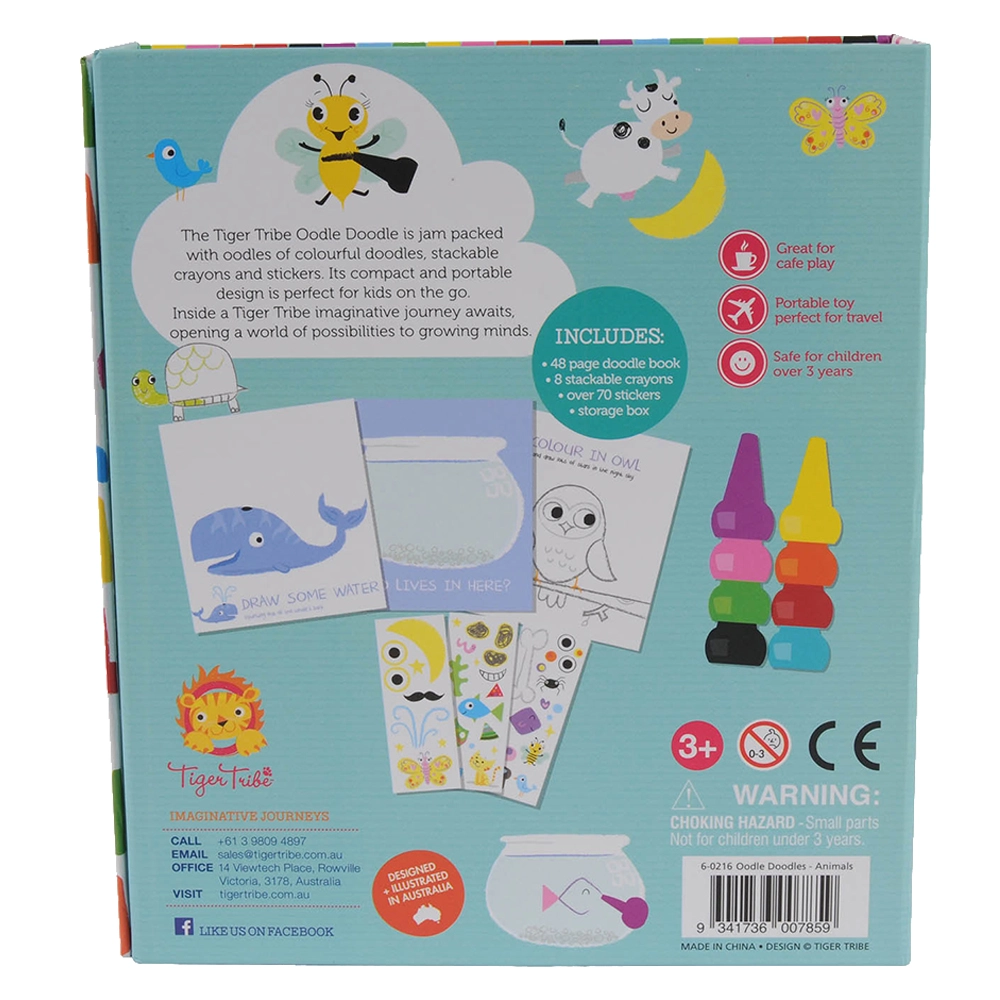 Oodle Doodle Crayon Set - 3+ years 8 pcs