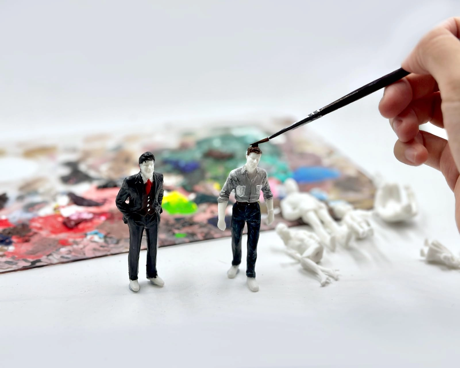 Unpainted Figures - 24 1:25