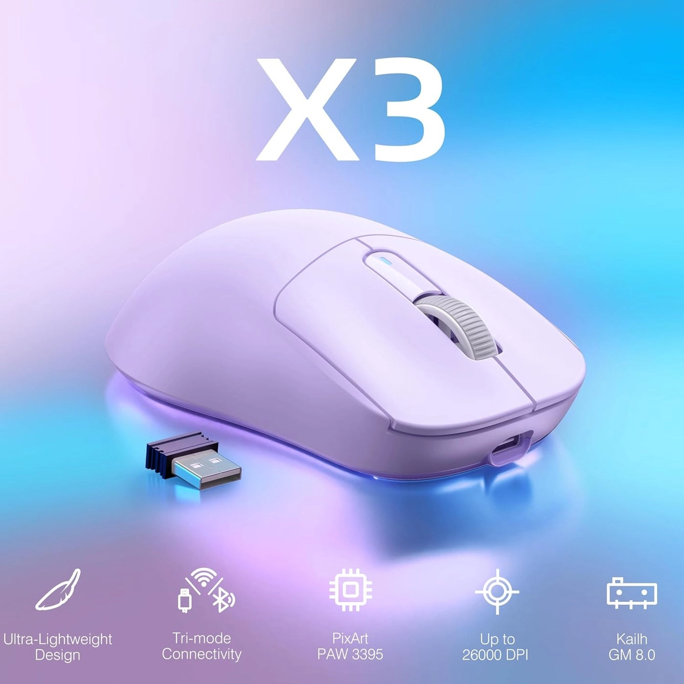 X3 Gaming Mouse - Wireless